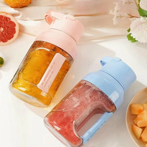 Portable Jug Blender USB Rechargeable Blue