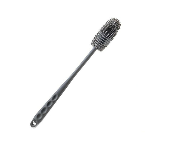 Flexible Silicone Cup Scrubber Cleaning Brush - Grey