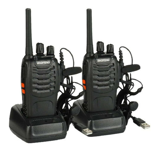 BAOFENG BF 88E Mini Two-Way Ham Radio Handheld Walkie Talkie with USB Charr GMRS for Car Communication Vox Function