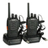 BAOFENG BF 88E Mini Two-Way Ham Radio Handheld Walkie Talkie with USB Charr GMRS for Car Communication Vox Function