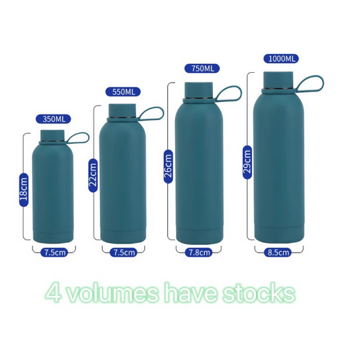 Stainless steel 500ML bottle ( black)