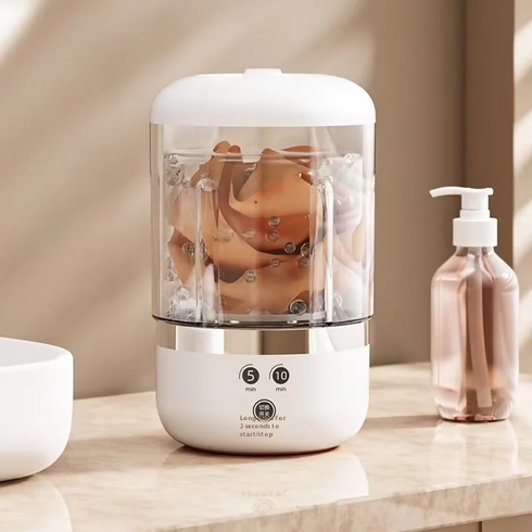 Portable mini Automatic Washing Machine for Outdoor Camping Use