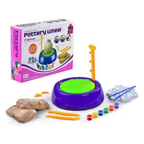 Pottery Wheel & Splash Art Studio Set - Kids - Toys