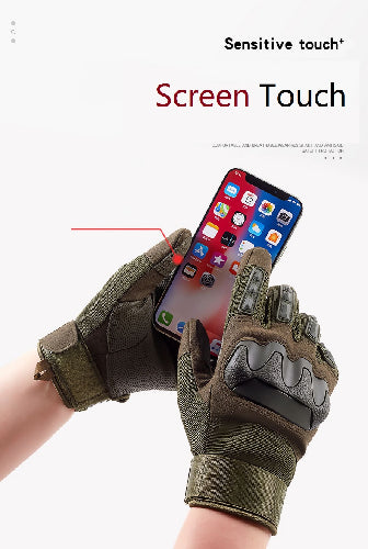 Anti slip Microfiber Protective Touchscreen Tactical Sports Bike Gloves Cycling.