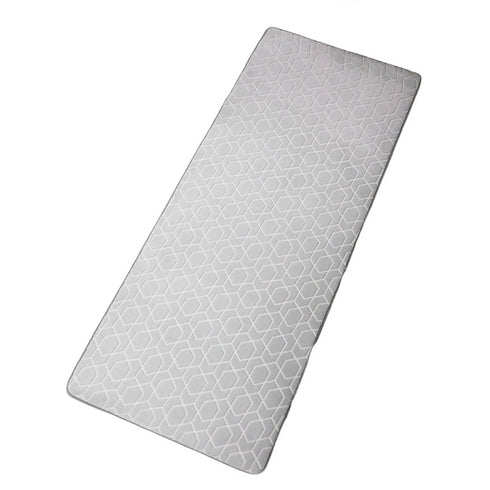 Glistening Glow In The Dark Washable Rug Cushy Bedside Mat - Pentagon