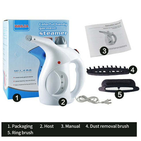 Portable Garment Steamer Iron for Face & Clothes
