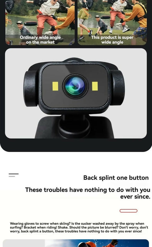 portable clip-on camera