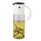 Automatic Lid Opening Transparent Oil Bottle