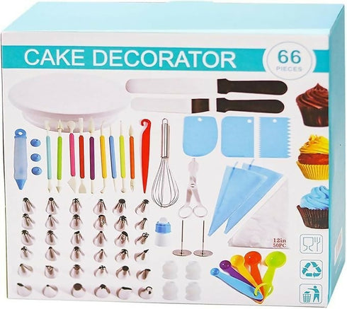 66 Piece Cake Decorating Kits