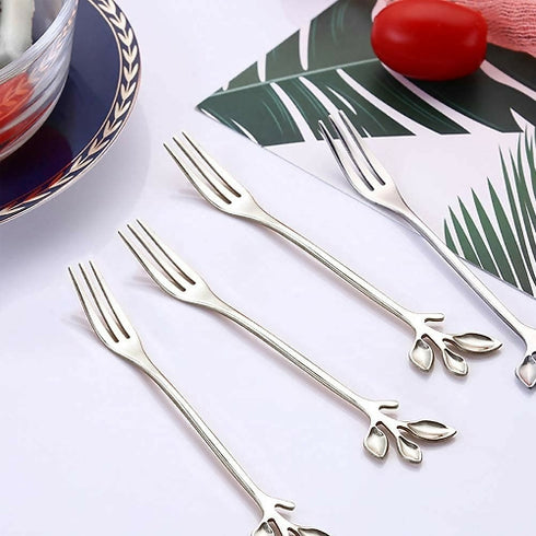 Creative Leaf Tasting Dessert Forks