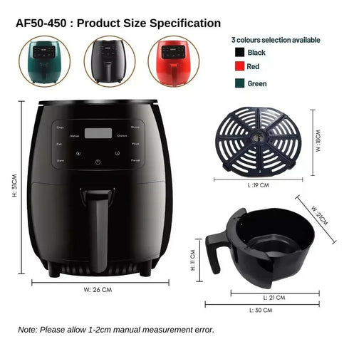 6L Air Fryer