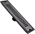 Black Linear Rectangular Floor Drain : 500x100mm
