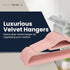 20 Piece Velvet Hangers Non Slip Felt Hangers