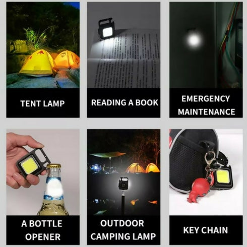 COB Rechargeable Keychain Light