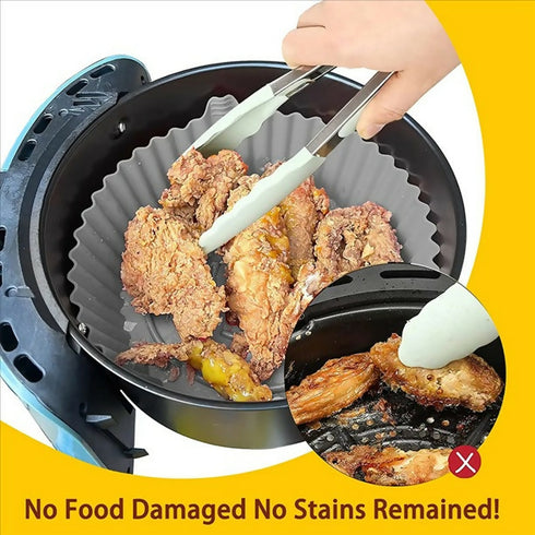 Washable Air Fryer Silicone Floppy Liners