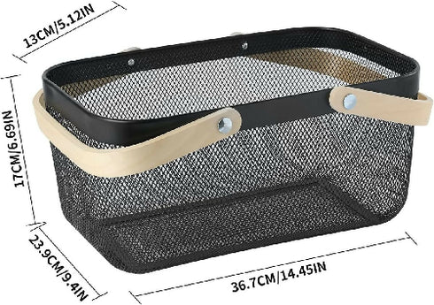 Multi-Functional Mesh Steel Basket
