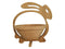 Bamboo Rabbit Fruit Serving Basket
