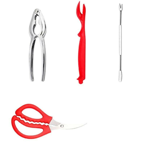 Stainless Steel Seafood Crab Cracker Tool Set