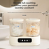 1.5 L Mini Double Cup Fully Automatic Portable Washing Machine for Underwear and Socks,