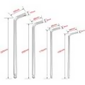 9 Piece Ball Point Extra Long Hex Key Allen Key Set
