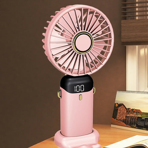 Portable Handheld USB Rechargeable Fan Pack of 3