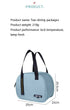 Lunch Bag Foldable Cooler Bag Thermal Insulated Bag