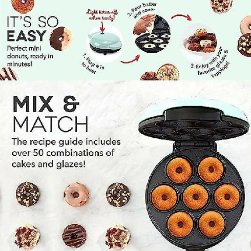 Mini Non-Stick Electric Donut Maker