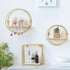 Home Decor Geometric Nordic Wall Hanging Shelf Decoration - Round - M