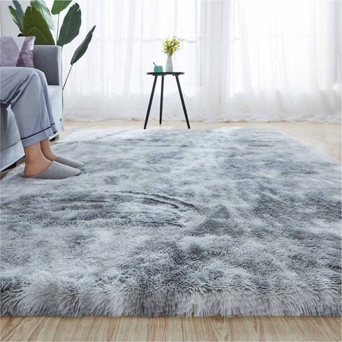 Soft Fluffy 150 x 200 Rug - Grey