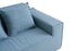 Modern minimalist compressed sofa, all-sponge premium quality.