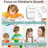 Mini Printer- Fast Printing, Learning Support, Travel Memories, Portable - Blue