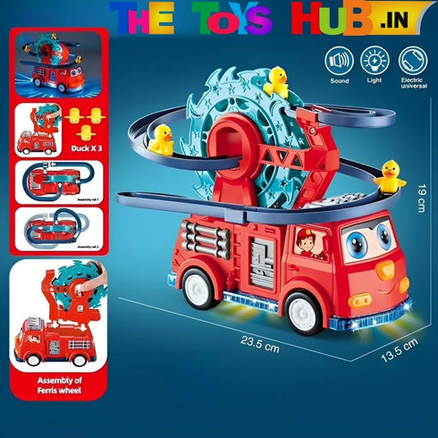 Fire Rail Car Duck Swivel Slide