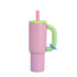 Coffee Thermal Mug 40oz Tumbler-Pink