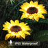 2 Pieces Solar Sunflower Lawn Light Garden Light