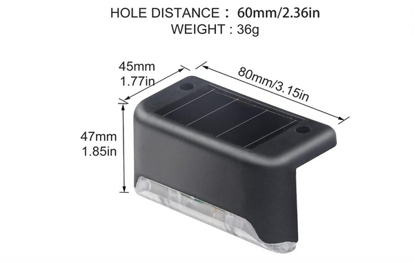 Home Garden Wall Mounted Overhanging Solar Light