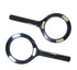 COB LED Lighted Handheld Magnifier with 3 LED Lights Pack Of 2