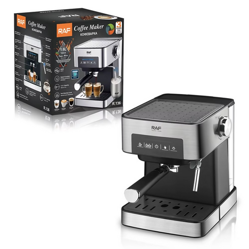 1.5L Household Stainless Steel Electric Mocha Automatic Coffee Machine Espresso Coffee Maker