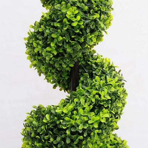 Outdoor Artificial Spiral Twist Topiary Tree