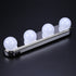 Portable 4 LED Studio Vanity Mirror Makeup Glow Light