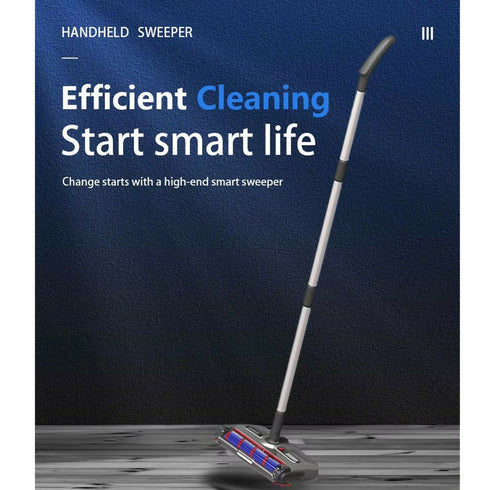 Rechargeable cordless handheld vacuum cleaner/electric broom