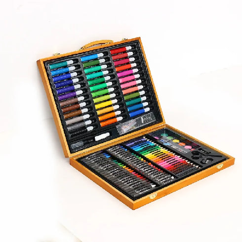 180Pcs High Quality Wooden Kids 'Art Set