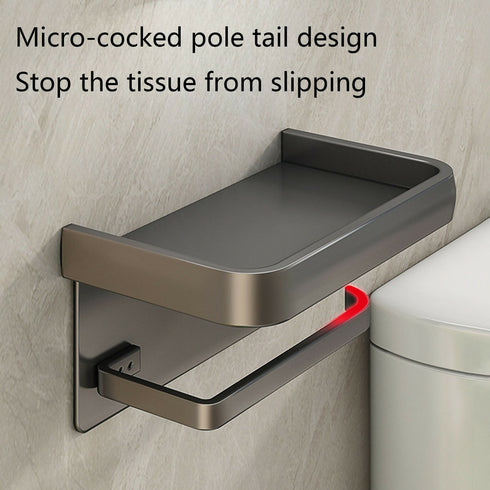 Toilet Paper Roll Holder -Black CY7918003
