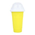 Portable Quick-Freeze Cup for Homemade Frozen Drinks-Yellow