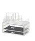 Transparent Cosmetic Organizer with 2 drawers