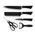 5-Piece Stainless Steel Non-stick Coating Knife Set with Gift Box