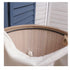 Decor Natural Bamboo Round Laundry Clothes Basket
