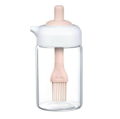 2 in 1 Condiment Jar /Seasoning Bottle - Pink