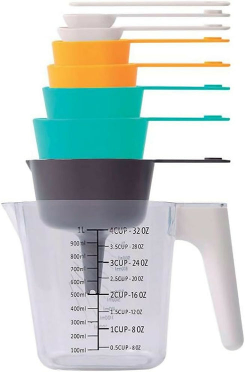 9 Piece Measuring Cup Set