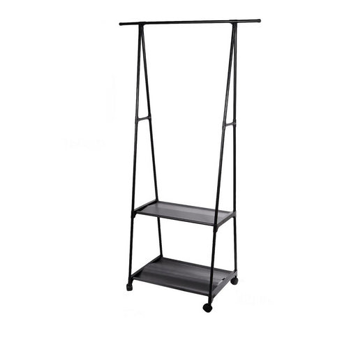 Triangle Clothes Rack -Moveable - Black