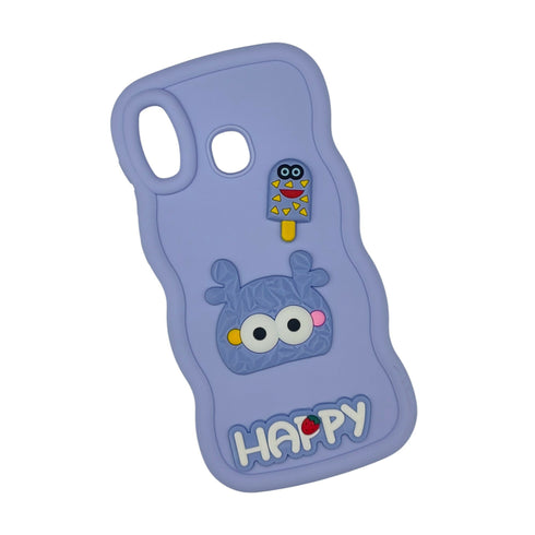 Cute 3D Cartoon Silicone Phone Case Cover Compatible with Samsung A30